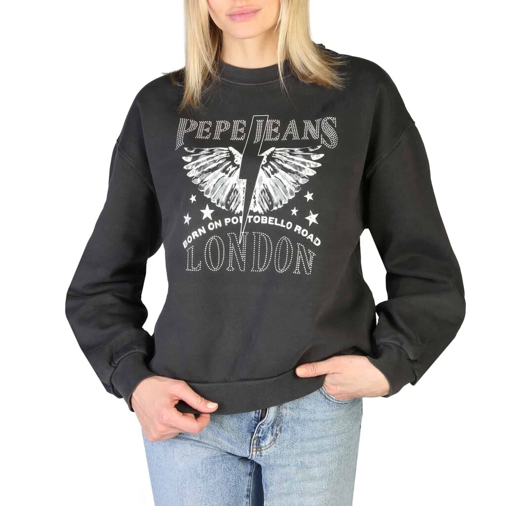 Sieviešu džemperis Pepe Jeans CADENCEPL581188BLACK, melns cena un informācija | Jakas sievietēm | 220.lv