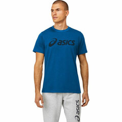 Vīriešu T-krekls ar īsām piedurknēm Asics Big Logo, zils S6436268 цена и информация | Мужская спортивная одежда | 220.lv