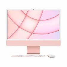 Apple iMac 24” M1 8/256GB Pink SWE MGPM3KS/A cena un informācija | Stacionārie datori | 220.lv