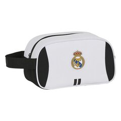 Higiēnas priekšmetu soma skolai Real Madrid C.F. 20/21, balta, melna cena un informācija | Skolas somas | 220.lv