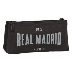 Higiēnas priekšmetu soma skolai Real Madrid C.F. 1902, melna cena un informācija | Skolas somas | 220.lv
