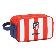 Higiēnas priekšmetu soma skolai Atlético Madrid, zila, balta, sarkana cena un informācija | Skolas somas | 220.lv
