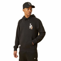 Vīriešu sporta krekls ar kapuci New Era LA Dodger, melns S6437389 cena un informācija | Sporta apģērbs vīriešiem | 220.lv