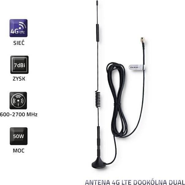 Qoltec 57015 цена и информация | Antenas un piederumi | 220.lv