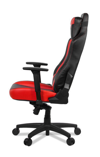Spēļu krēsls Arozzi Vernazza, melns/sarkans cena un informācija | Biroja krēsli | 220.lv