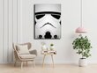 Saskarieties ar to! Zvaigžņu kari Zvaigžņu kari - Stormtrooper - glezna uz audekla 50x70 cm cena un informācija | Gleznas | 220.lv