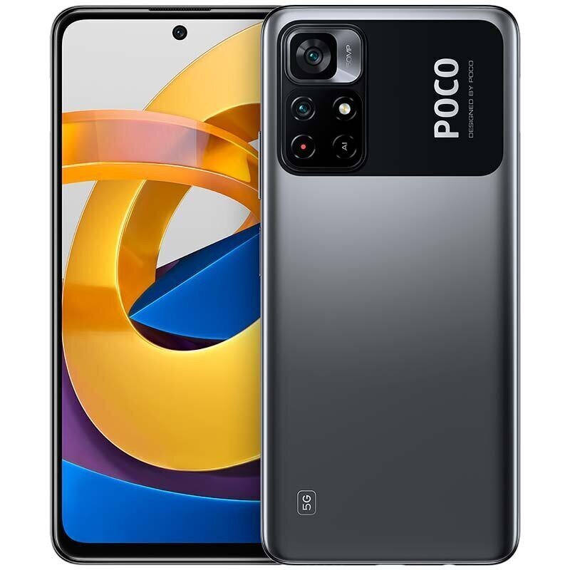 Xiaomi Poco M4 Pro 5G, 64 GB, Dual SIM, Power Black cena un informācija | Mobilie telefoni | 220.lv