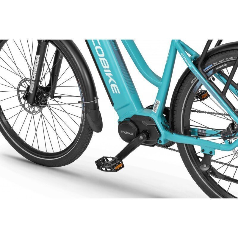 Elektriskais velosipēds Ecobike LX500 28", zils cena un informācija | Elektrovelosipēdi | 220.lv