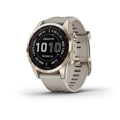 Garmin fēnix® 7S Sapphire Solar Cream Gold Titanium/Light Sand cena un informācija | Viedpulksteņi (smartwatch) | 220.lv