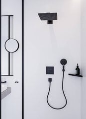 Двойной крючок Hansgrohe AddStoris, черный цена и информация | Аксессуары для ванной комнаты | 220.lv
