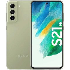 Samsung Galaxy S21 FE 5G 8/256GB SM-G990BLGWEUE Olive cena un informācija | Mobilie telefoni | 220.lv