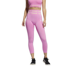 Sporta legingi Adidas Aeroknit, rozā cena un informācija | Sporta apģērbs sievietēm | 220.lv