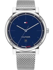 Tommy Hilfiger мужские часы 1791732, серебристый цвет цена и информация | Мужские часы | 220.lv
