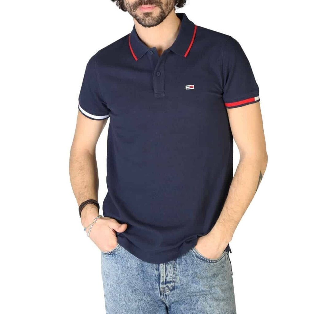 Krekls vīriešiem Tommy Hilfiger DM0DM12963_C87, zils цена и информация | Vīriešu T-krekli | 220.lv