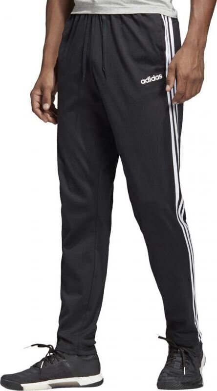 Sporta bikses vīriešiem Adidas Essentials 3 Stripes Tapered SJ OH M DU0456, melnas cena un informācija | Sporta apģērbs vīriešiem | 220.lv