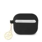 Guess 4G Charm AirPods 3 Black cena un informācija | Austiņu piederumi | 220.lv