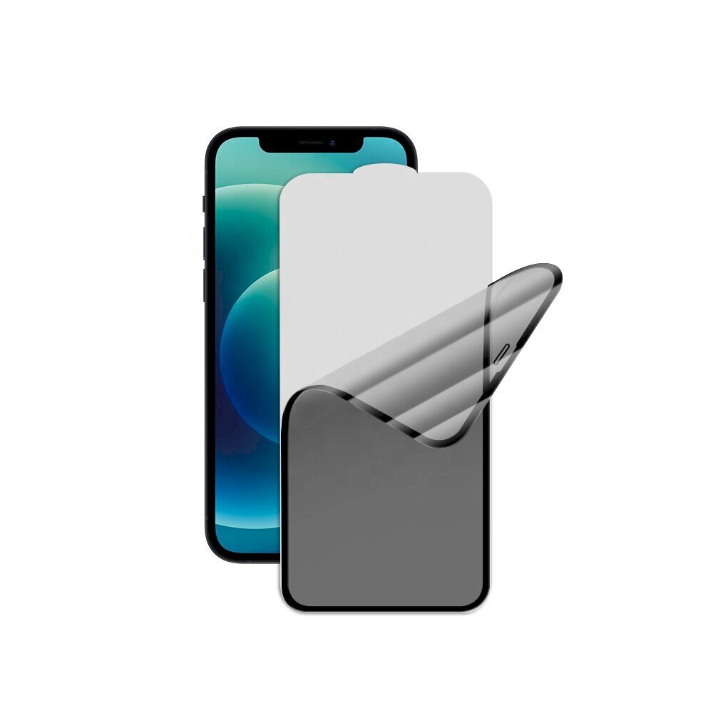 Fusion Matte Privacy Ceramic matēta aizsargplēve telefonam Apple iPhone 7 / 8 melns cena un informācija | Ekrāna aizsargstikli | 220.lv