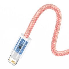 Baseus Dynamic cable USB to Lightning, 2.4A, 1m (orange) цена и информация | Кабели для телефонов | 220.lv