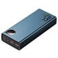 Baseus Adaman Metal Power Bank 20000mAh PD QC 3.0 65W 2xUSB + USB-C + micro USB (Blue) cena un informācija | Lādētāji-akumulatori (Power bank) | 220.lv