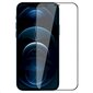 Nillkin 2in1 HD Full Screen Tempered Glass for Apple iPhone 12 6.1 Black cena un informācija | Ekrāna aizsargstikli | 220.lv