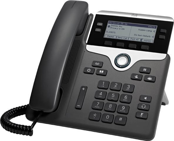 Cisco CP-7841, melns cena un informācija | Stacionārie telefoni | 220.lv