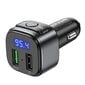 FM raidītājs / modulators Hoco E67 Bluetooth FM transmitter 2xUSB QC3.0 18W 12V - 24V cena un informācija | FM Modulatori | 220.lv