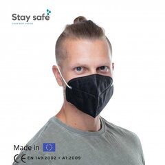 Респиратор FFP2 GOODMASK GM2, 10 шт., черный цена и информация | Первая помощь | 220.lv