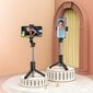 Selfie Stick / Statīvs Tripod / Pašbildes nūja ar bezvadu tālvadības pulti un ar LED fona apgaismojumu Hoco K17 Bluetooth Black cena un informācija | Selfie Sticks | 220.lv