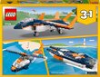 31126 LEGO® Creator Virsskaņas lidmašīna cena un informācija | Konstruktori | 220.lv
