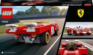 76906 Конструктор LEGO® Speed ​​Champions 1970 Ferrari 512 M цена и информация | Конструкторы и кубики | 220.lv