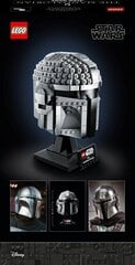 75328 LEGO® Star Wars™ Шлем Мандалорца цена и информация | Конструкторы и кубики | 220.lv