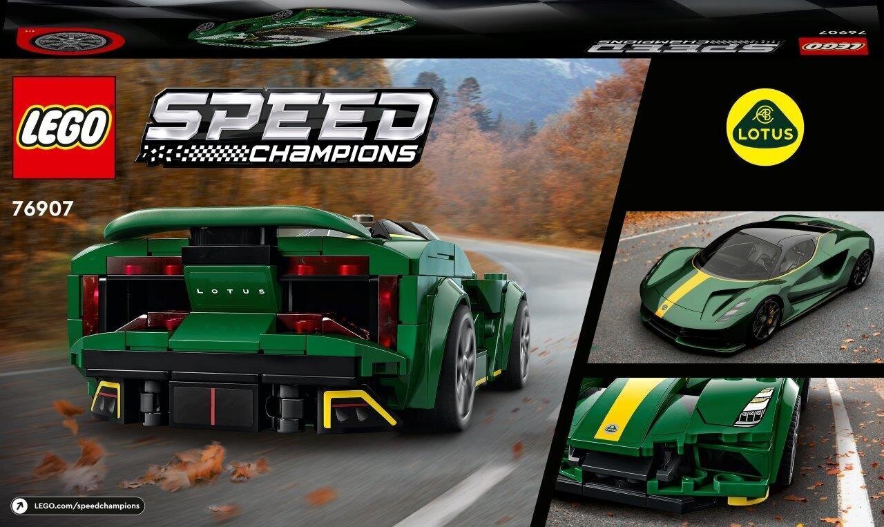 76907 LEGO® Speed Champions Lotus Evija cena un informācija | Konstruktori | 220.lv