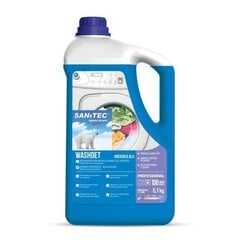 Стиральный порошок с ферментами Sanitec Washdet Blue Orchid, 5 л (2) цена и информация | Средства для стирки | 220.lv