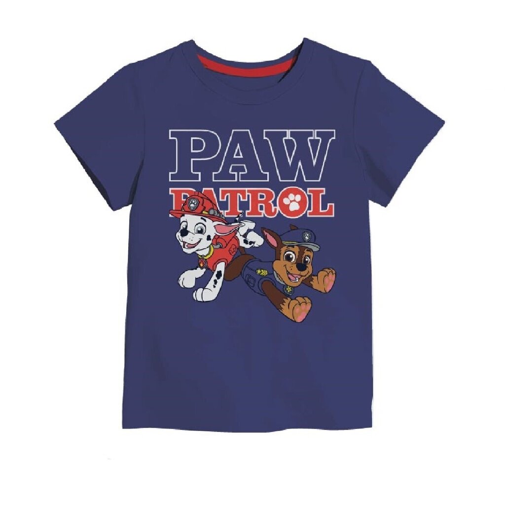 Bērnu t-krekls Paw Patrol цена и информация | Zēnu krekli | 220.lv