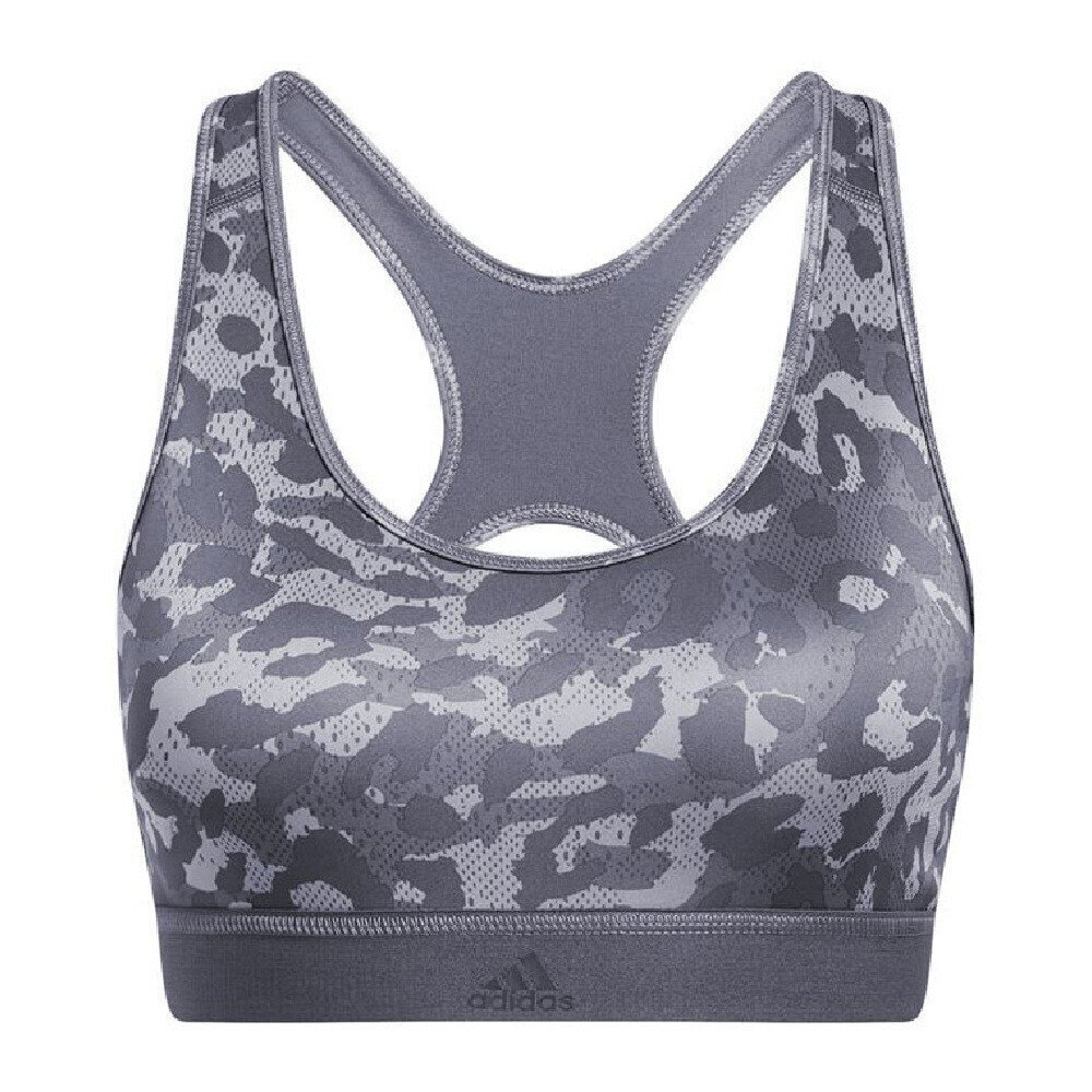 Sporta krūšturis Adidas Believe This Medium Support, tumši pelēks S6433998 цена и информация | Sporta apģērbs sievietēm | 220.lv