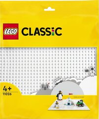 11026 LEGO® Classic Balta pamatplāksne цена и информация | Конструкторы и кубики | 220.lv