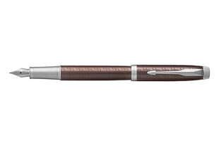 Pildspalva PARKER IM PREMIUM BROWN CT FOUNTAINPEN F TB cena un informācija | Rakstāmpiederumi | 220.lv