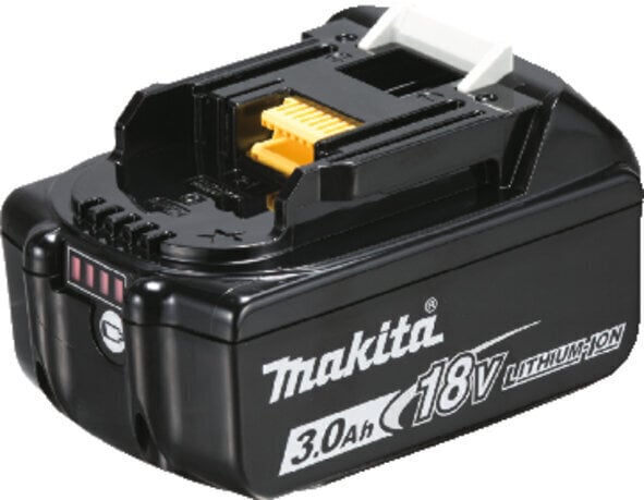 Combokit DLX2334J bezvadu trieciena draiveris Makita DHP485Z un leņķa slīpmašīna DGA504Z, 18 V, 3 x 3 Ah, lādētājs + somiņa цена и информация | Skrūvgrieži, urbjmašīnas | 220.lv