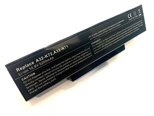 Asus A32-K72 5200 mAh цена и информация | Аккумуляторы для ноутбуков | 220.lv