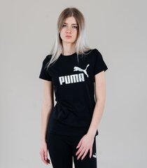 Puma sieviešu T-krekls 848303*51, melns/sudrabains 4064535752915 цена и информация | Женские футболки | 220.lv