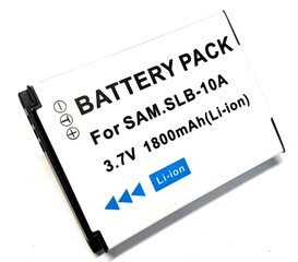 Samsung SLB-10A akumulators 1800 mAh цена и информация | Аккумуляторы для фотокамер | 220.lv