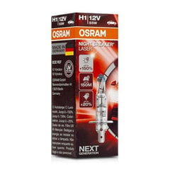 Автомобильная лампа Osram 64150NL H1 12В 55Вт цена и информация | Автомобильные лампочки | 220.lv