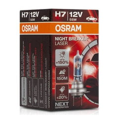 Automašīnas spuldze Osram 64210NL H7 12V 55W цена и информация | Автомобильные лампочки | 220.lv