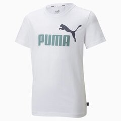 Детская футболка Puma 586985*83, белая/мятная 4064535438611 цена и информация | Рубашки для мальчиков | 220.lv