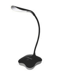 Настольная лампа Esperanza Mimosa ELD105K, черная цена и информация | Настольные лампы | 220.lv