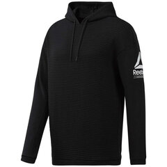 Толстовка с капюшоном мужская Reebok FLEECE OTH HOOD EC0880, чёрная S2019366 цена и информация | Мужские толстовки | 220.lv