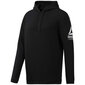 Vīriešu sporta krekls ar kapuci Reebok FLEECE OTH HOOD EC0880, melns S2019366 cena un informācija | Vīriešu jakas | 220.lv
