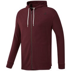 Vīriešu sporta krekls ar kapuci Reebok TE TWILL FZ HOODIE EC079, sarkanbrūns S2019361 cena un informācija | Vīriešu jakas | 220.lv
