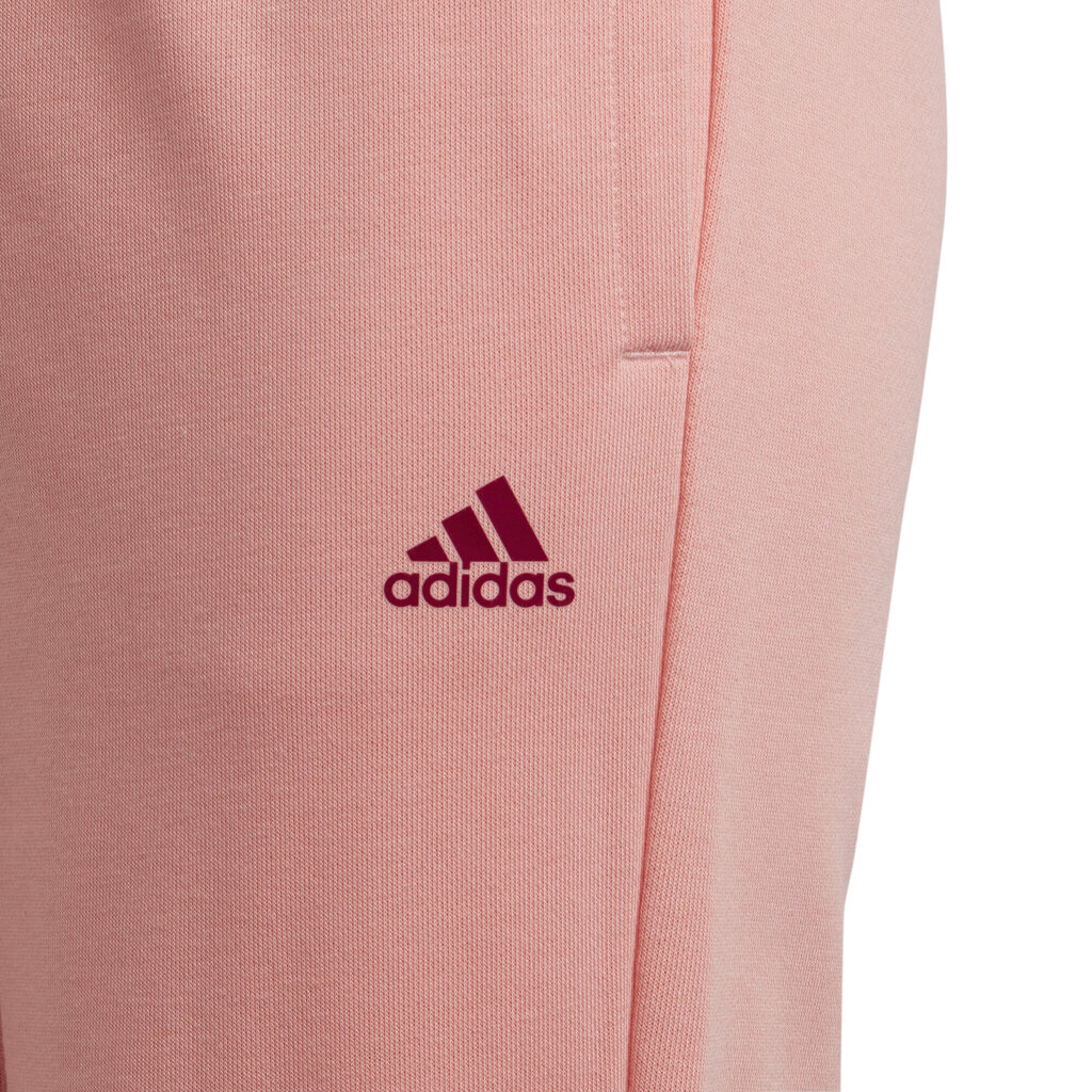 Adidas Bikses G Lin Ft C Pant Pink HE1975 HE1975/164 цена и информация | Bikses meitenēm | 220.lv