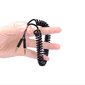 Dudao long extensible AUX mini jack 3.5mm cable spring ~ 170cm black (L12 black) cena un informācija | Savienotājkabeļi | 220.lv